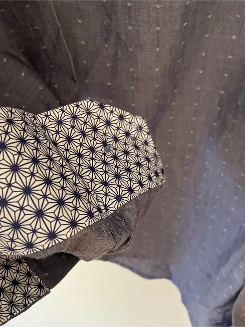 Steel & Jelly London Men's Button Down Sz.  M Dress Shirt Blue Contrast Cuff - Picture 5 of 9